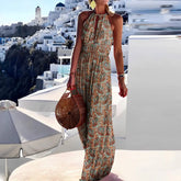 Robe bohème élégante sans manches - Adoptez le charme bohème